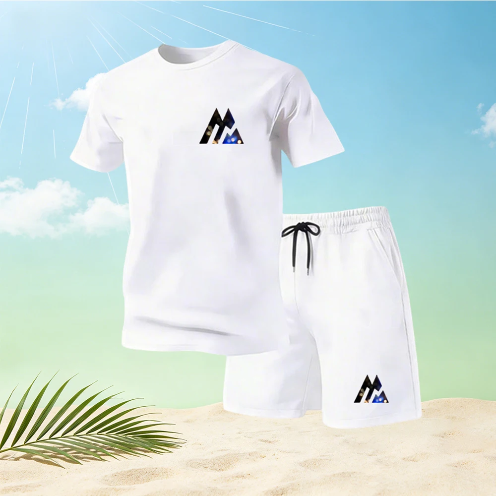 Outdoor Sport Leisure - 2026Summer Men's Fashion T-Shirts Sets O-neck