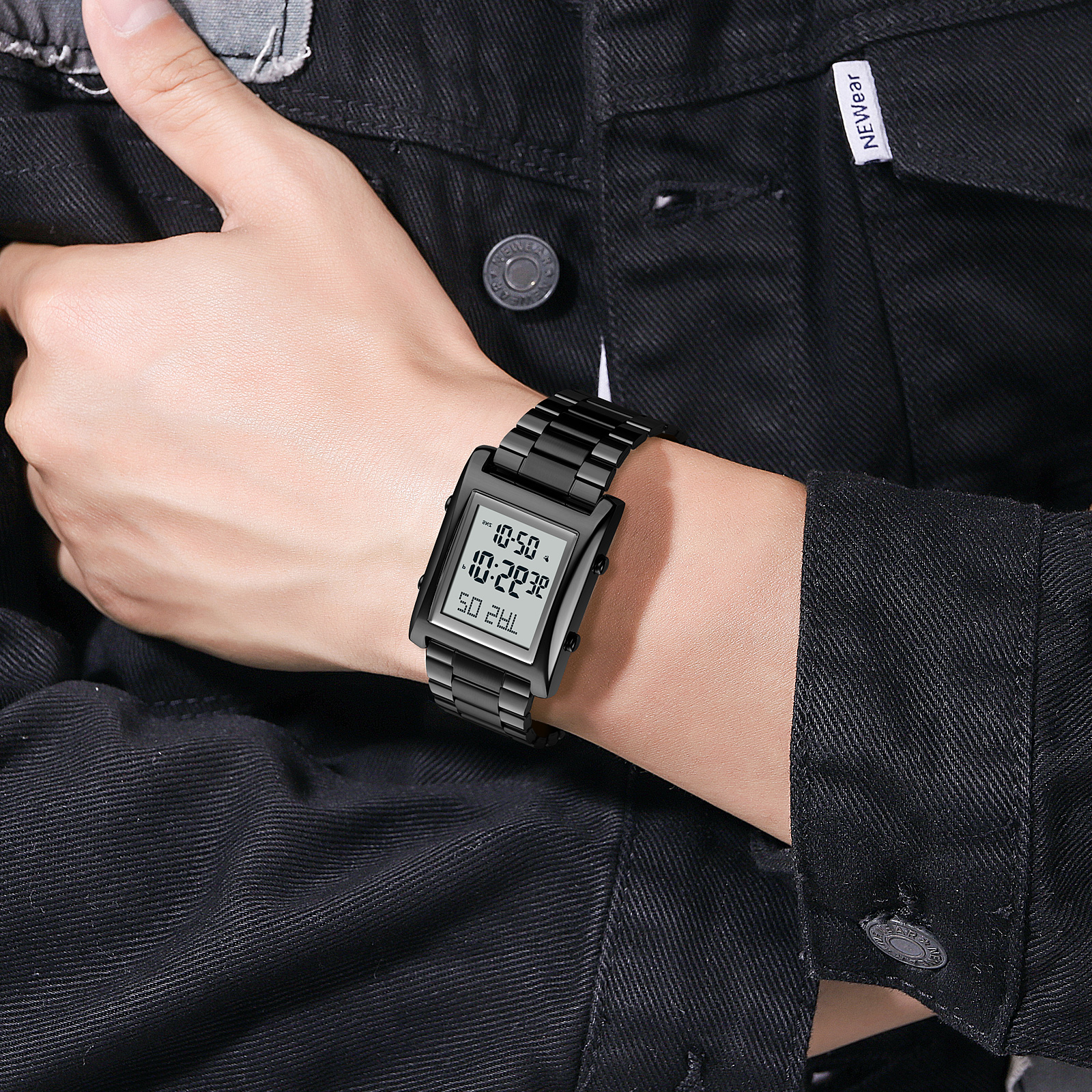 SKMEI Simple Alarm Clock Sport - Outdoor Sports List recensione e prezzo