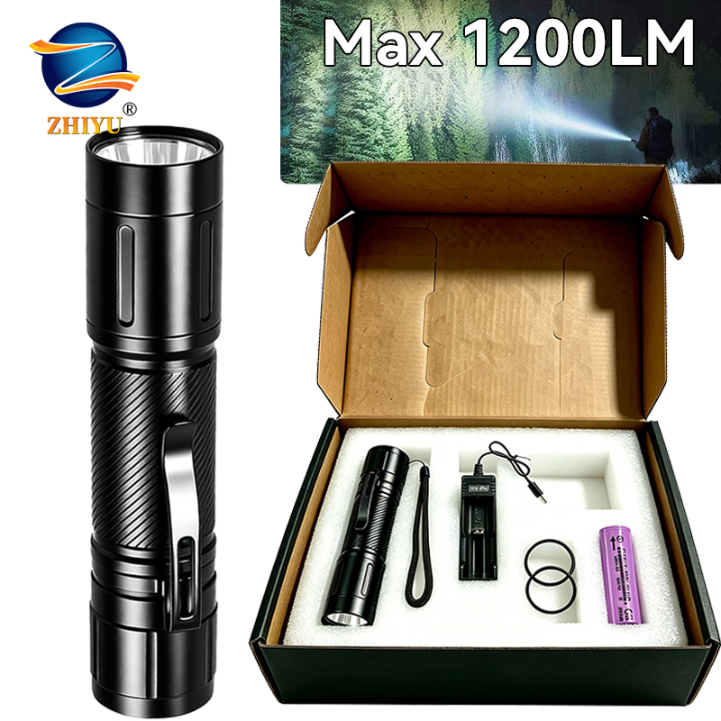 1200LM Fixed Focus LED Flashli - Outdoor Spotlight recensione e prezzo
