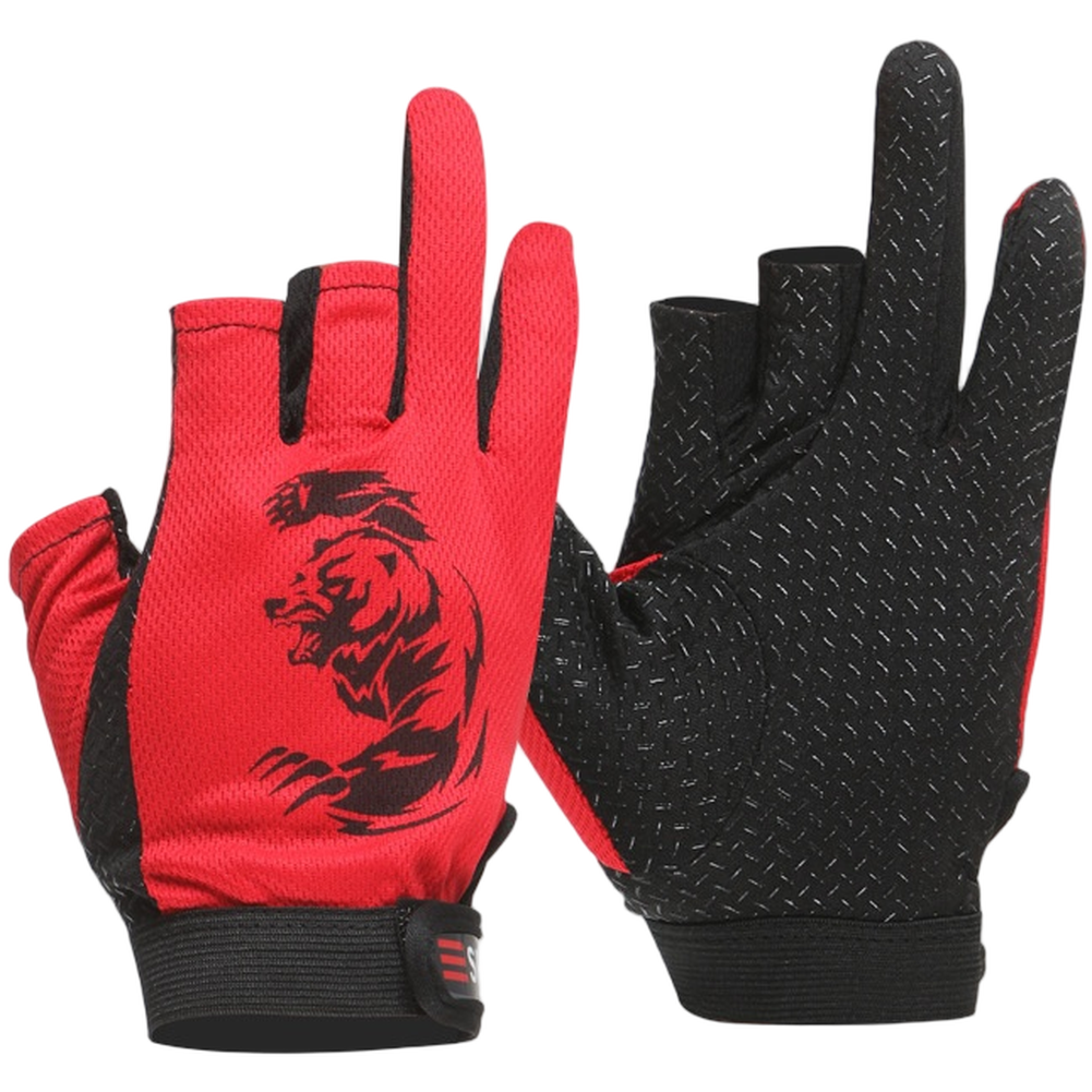 Fishing Gloves 3 Fingers Cut G - Outdoor Sport Gloves recensione e prezzo