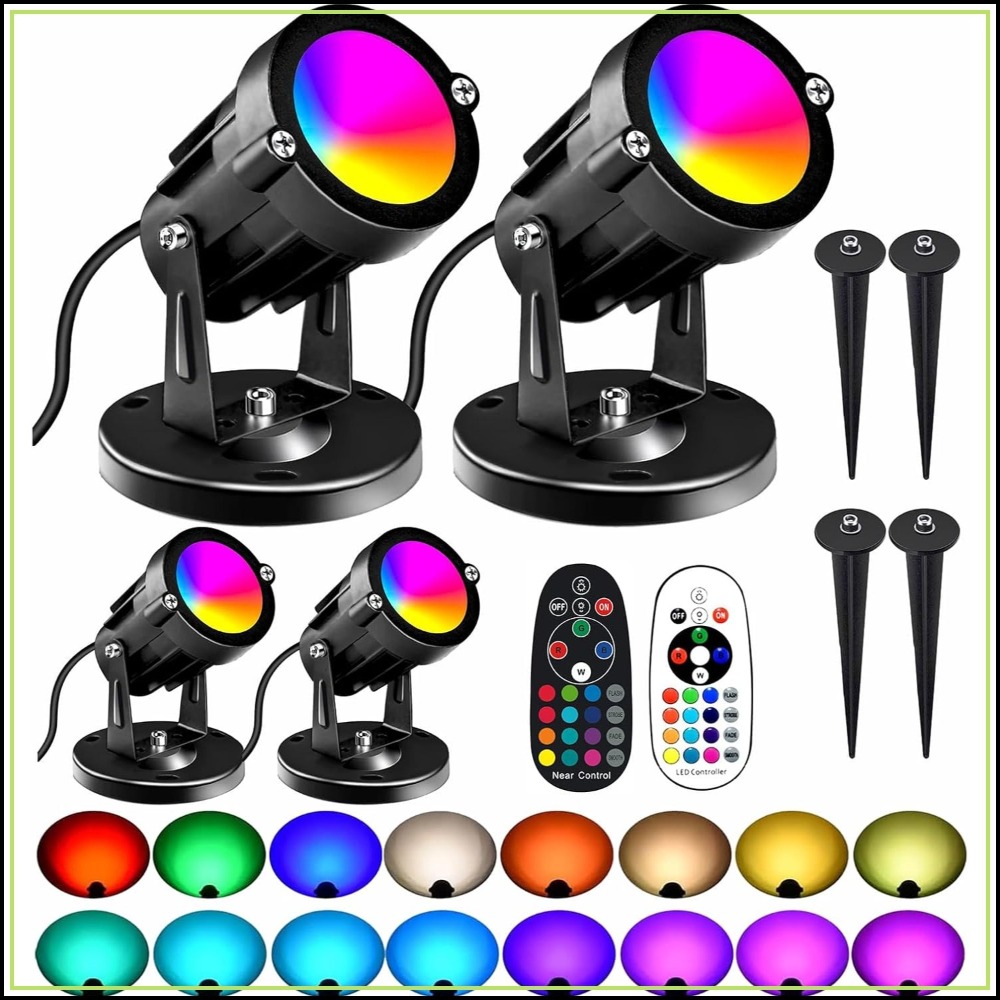 RGBW 8W LED Spotlight with Rem - Outdoor Spotlight recensione e prezzo