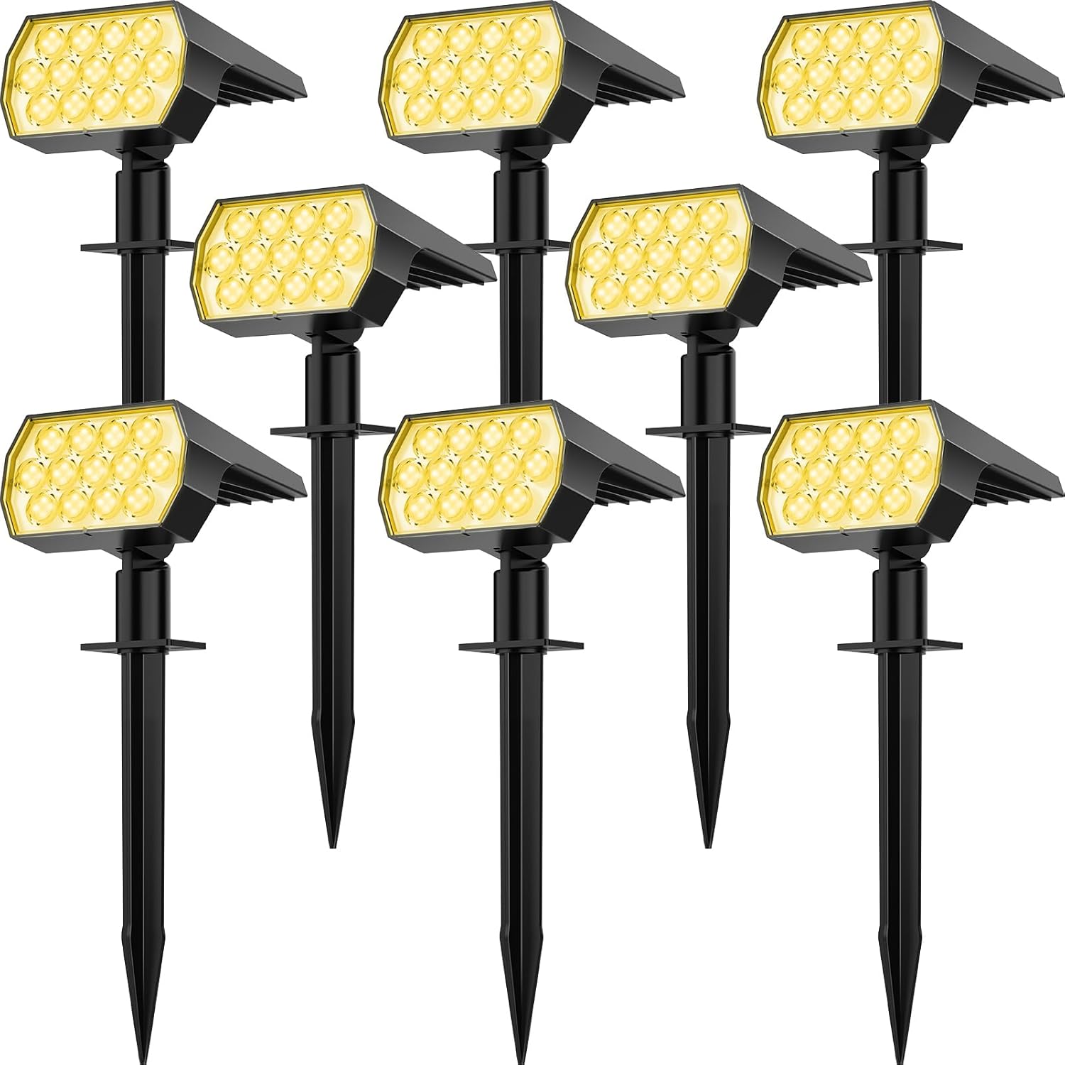 Solar Spot Lights Outdoor 8 Pa - Outdoor Spotlight recensione e prezzo