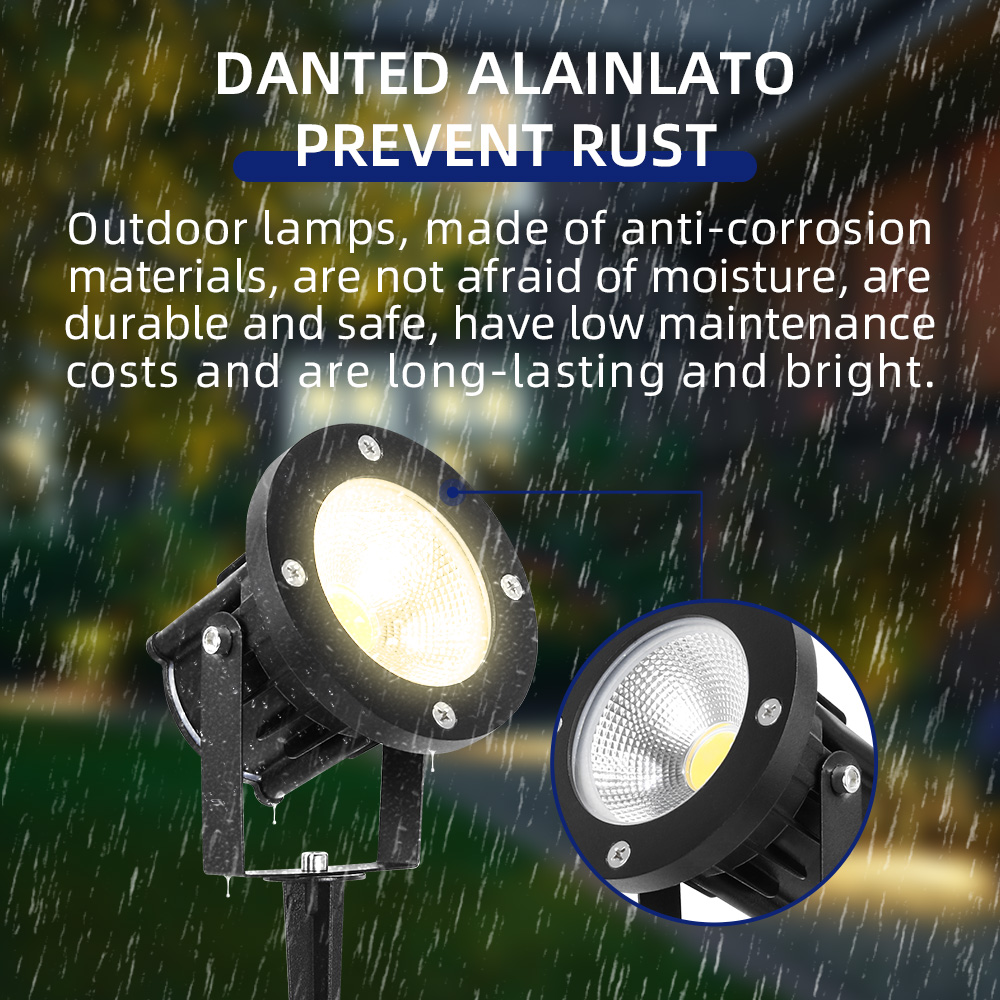 LED GU10 Garden Lighting Lawn  - Outdoor Spotlight recensione e prezzo