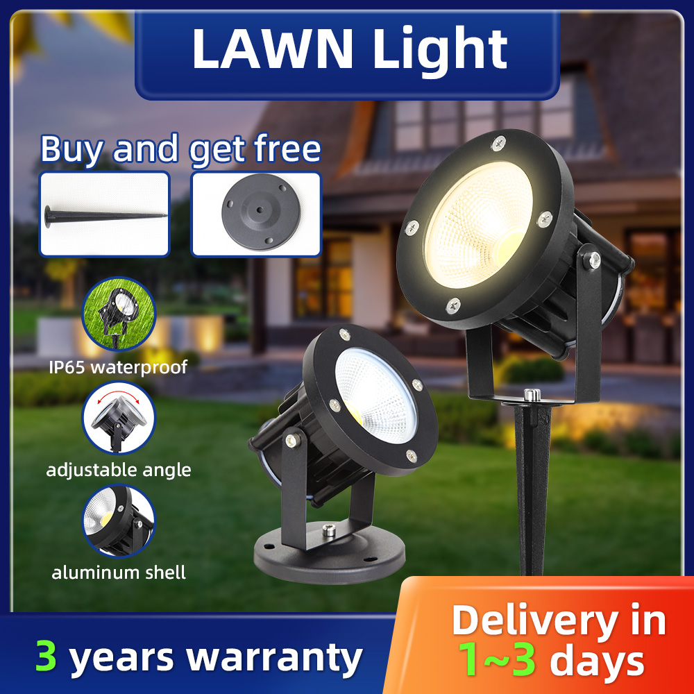 LED GU10 Garden Lighting Lawn  - Outdoor Spotlight recensione e prezzo