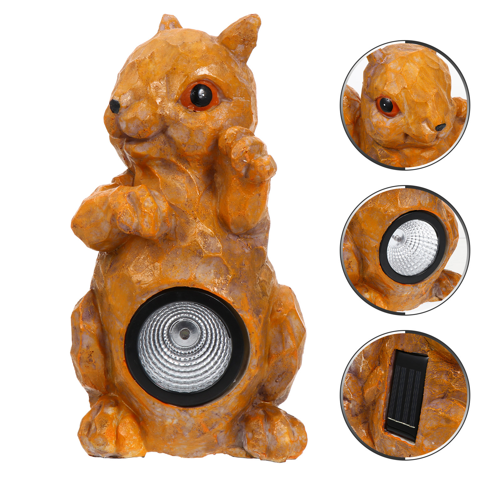 1Pcs Cartoon Squirrel Solar LE - Outdoor Spotlight recensione e prezzo