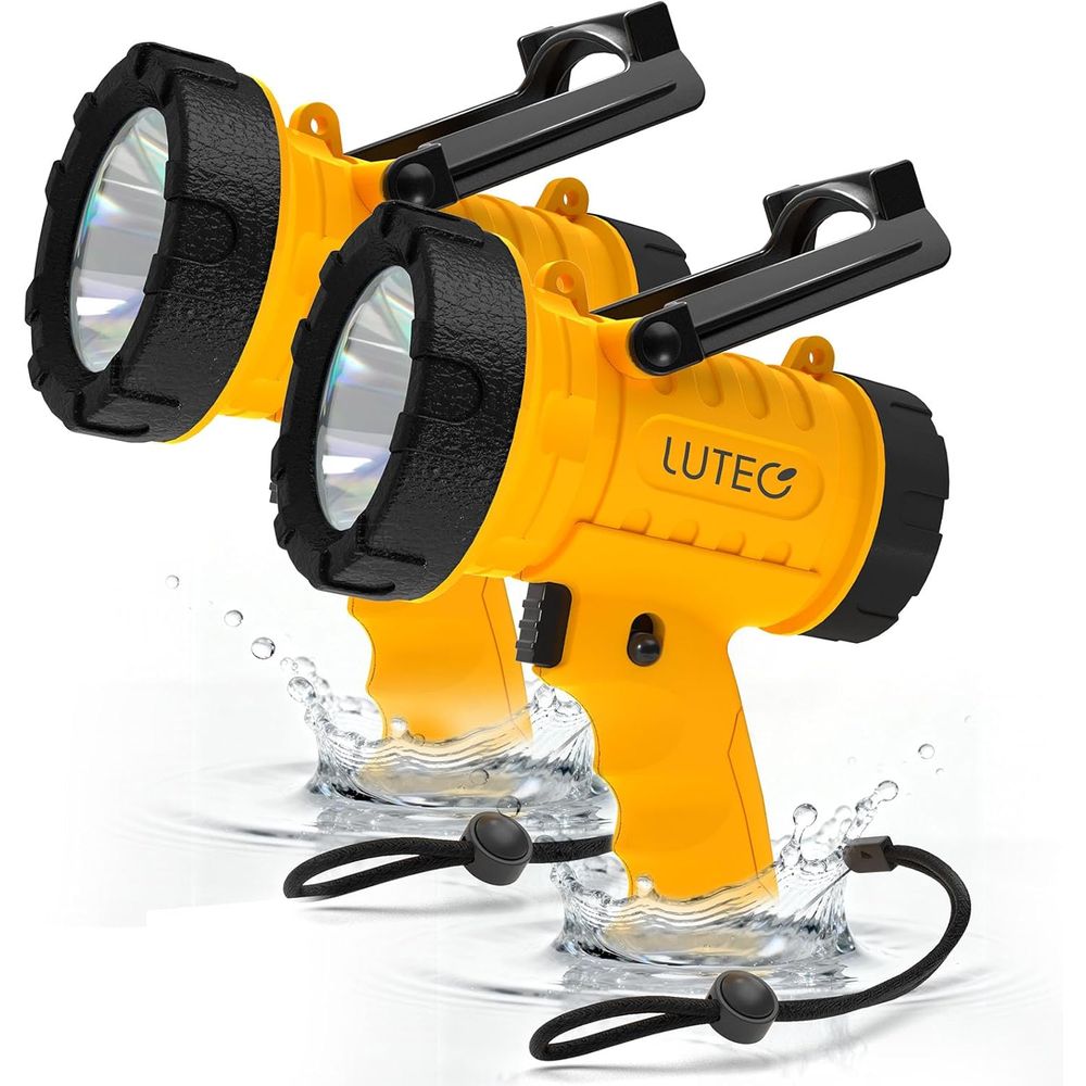 2-Pack Rechargeable 90,000 Lux - Outdoor Spotlight recensione e prezzo
