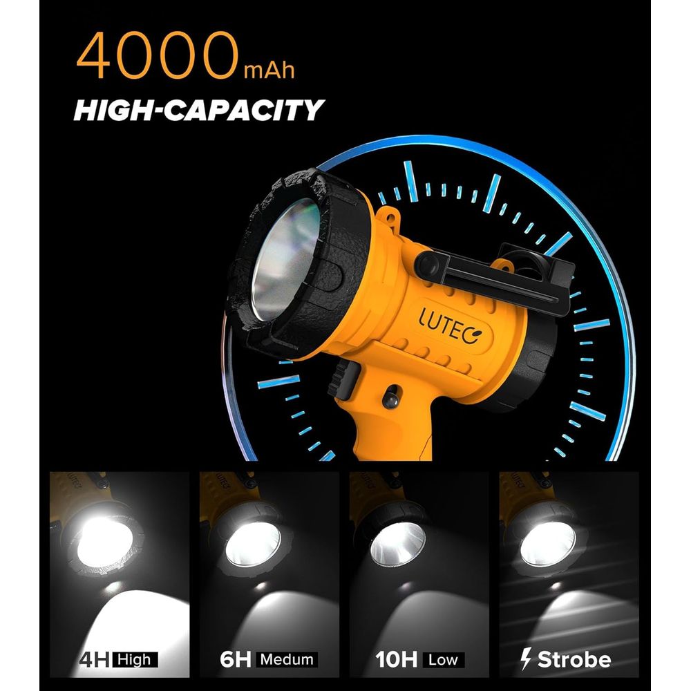 2-Pack Rechargeable 90,000 Lux - Outdoor Spotlight recensione e prezzo