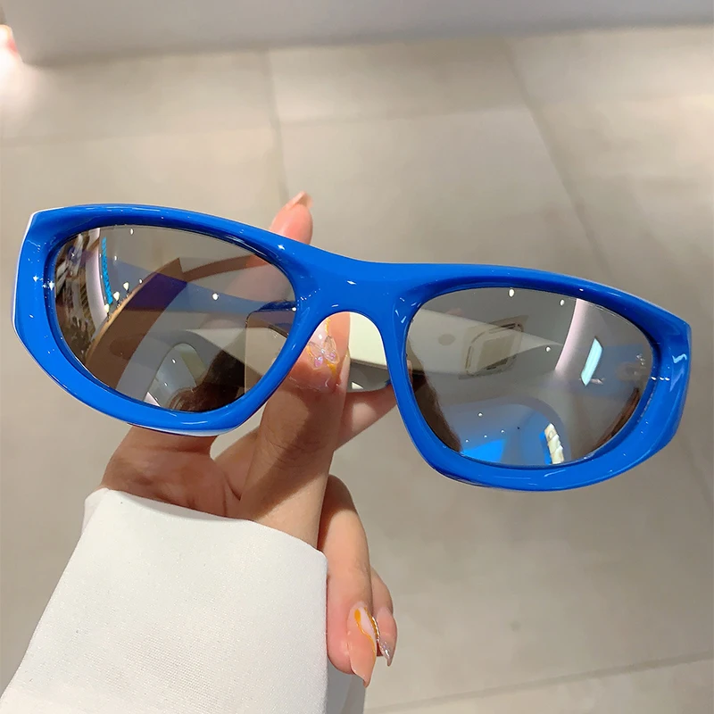 Y2K Punk Sunglasses Men New Ou - Outdoor Sport Activity recensione e prezzo