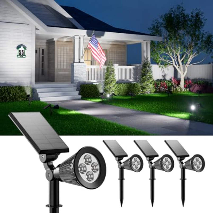 Solar Spotlights Outdoor Water - Outdoor Spotlight recensione e prezzo