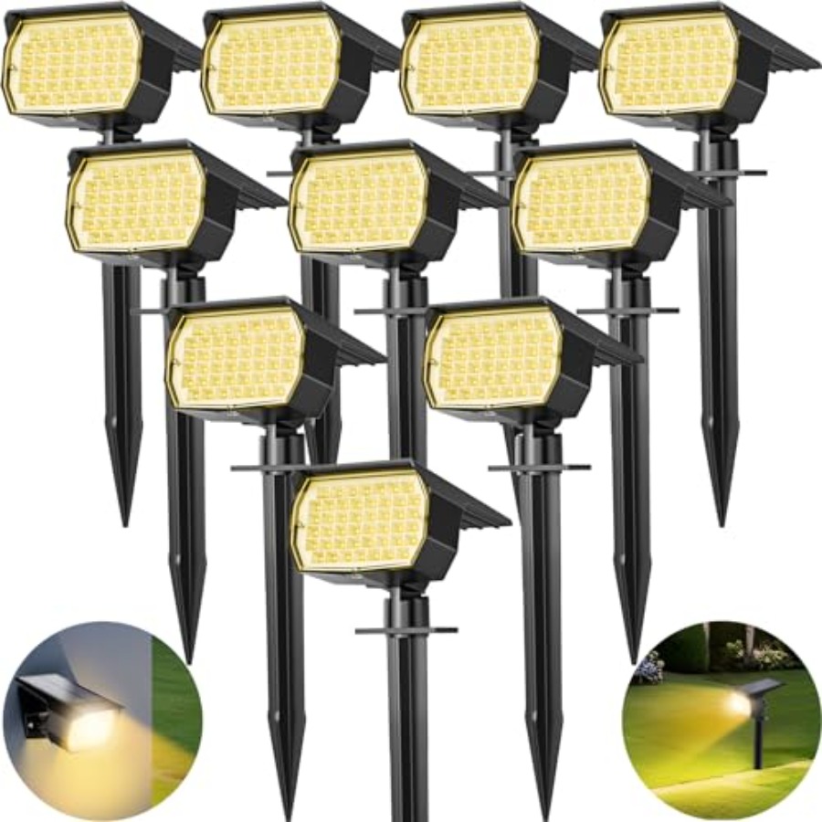 Solar Spot Lights Outdoor 10 P - Outdoor Spotlight recensione e prezzo