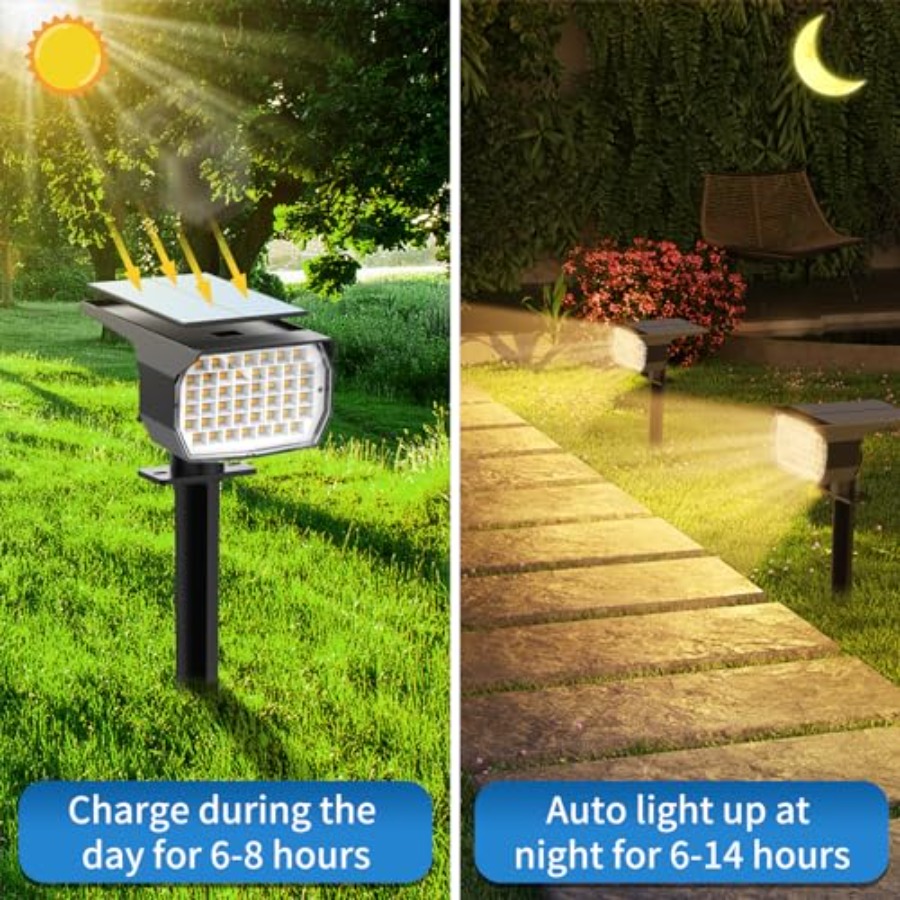 Solar Spot Lights Outdoor 10 P - Outdoor Spotlight recensione e prezzo