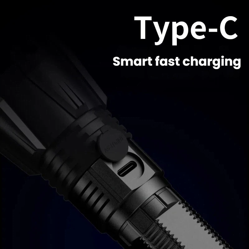 High-power P90 LED Flashlight  - Outdoor Spotlight recensione e prezzo
