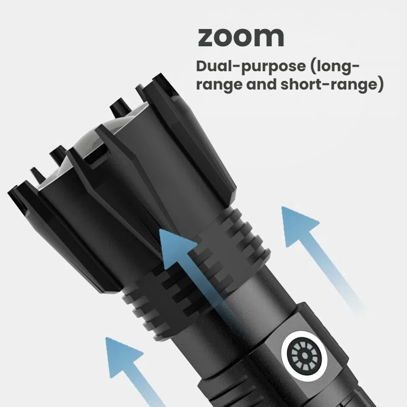 High-power P90 LED Flashlight  - Outdoor Spotlight recensione e prezzo