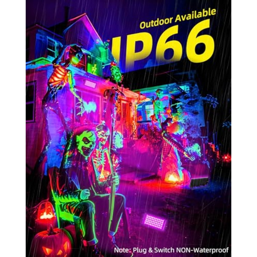 50W LED Black Light IP66 Water - Outdoor Spotlight recensione e prezzo