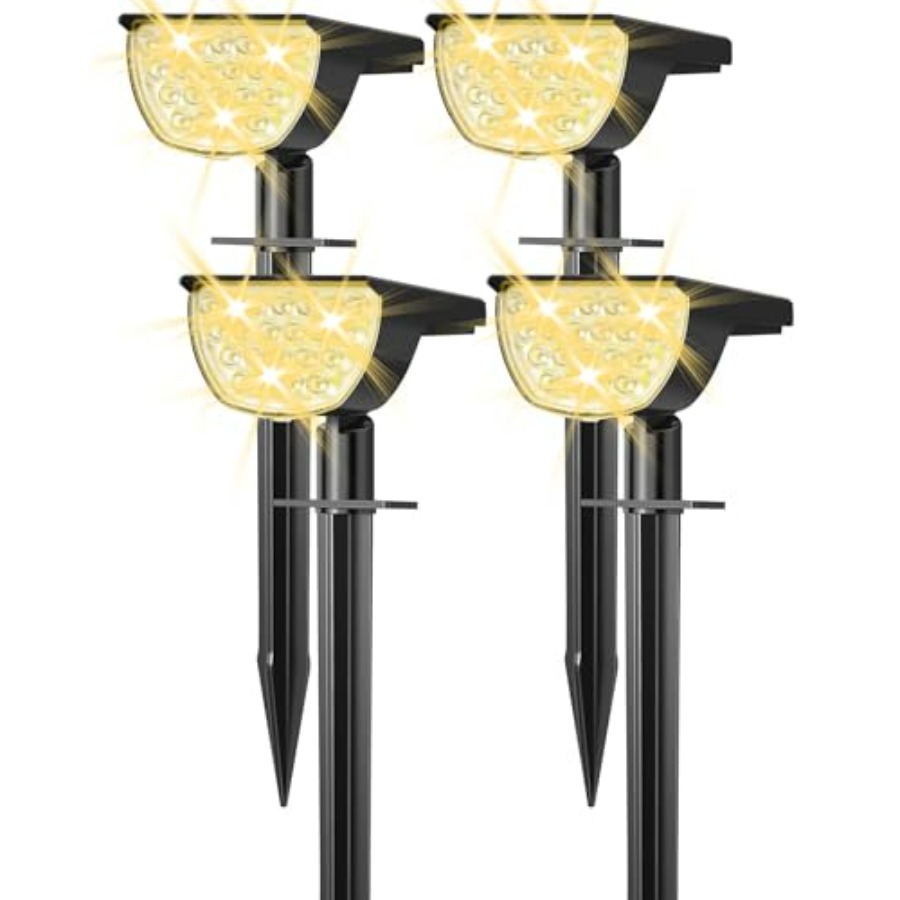 Solar Lights Outdoor Waterproo - Outdoor Spotlight recensione e prezzo