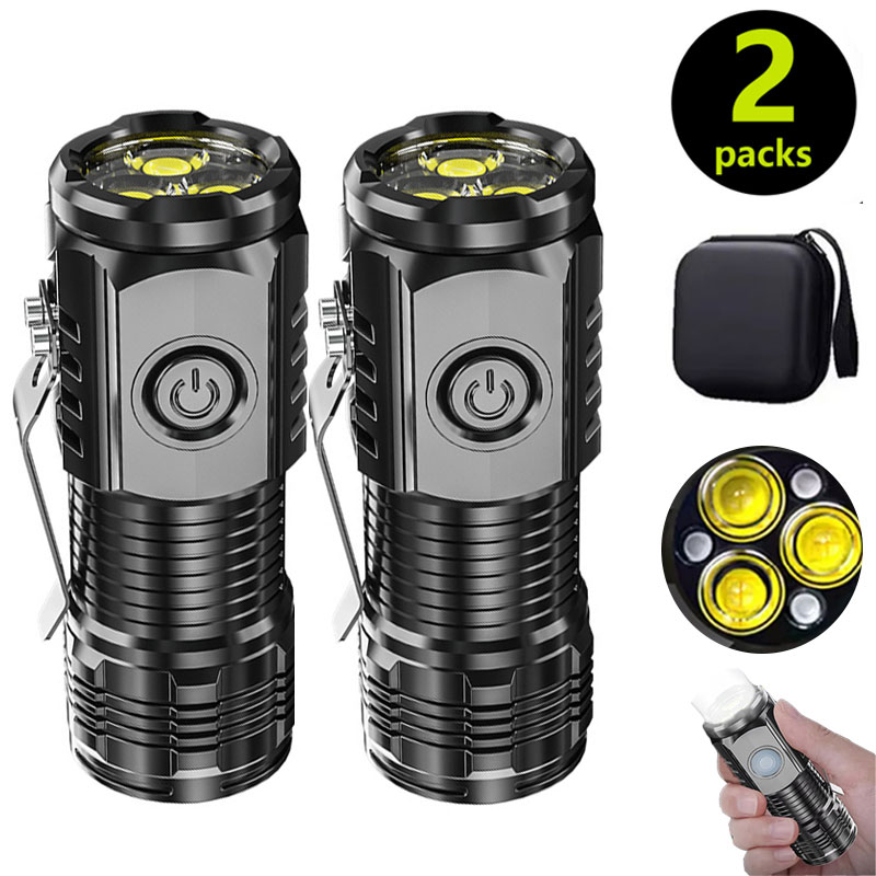 Mini 3LED Flashlight With Pen  - Outdoor Spotlight recensione e prezzo