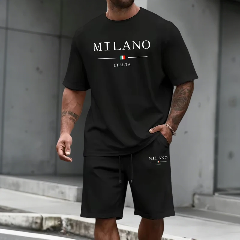 Men's Tracksuit Short Sleeve T - Outdoor Sport Leisure recensione e prezzo
